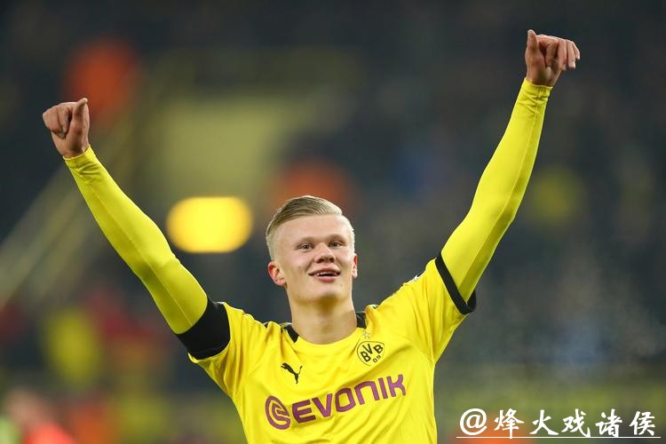 ​德甲-哈兰德2球+造点破纪录 多特5-0胜