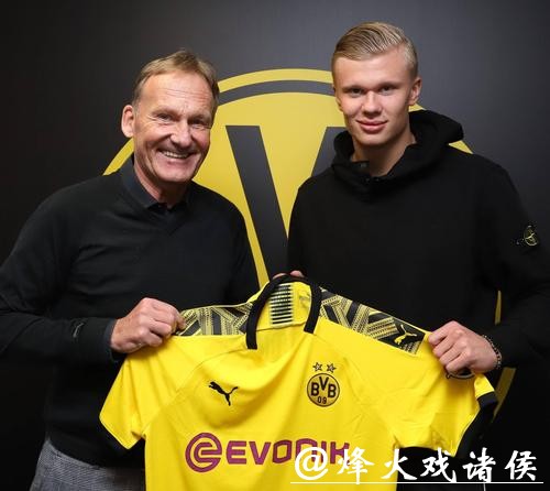 19岁锋线新星哈兰德加盟多特蒙德